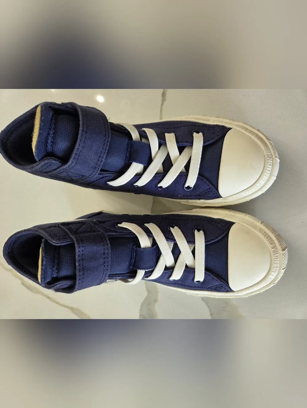 Kids Converse Navy Sneakers